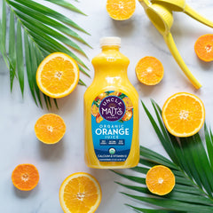 Organic Orange Juice with Calcium - 52oz (4 Bottles)
