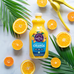 12oz Pulp Free Organic Orange Juice - (12 Pack)