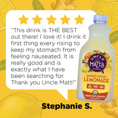 Ginger Honey Lemonade - 52oz (4 Bottles)