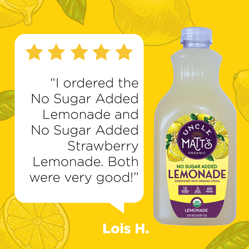 No Sugar Lemonade - Mixed Pack (4 Bottles)