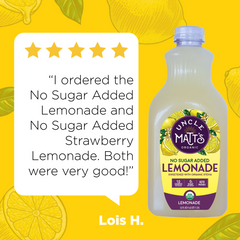 No Sugar Lemonade - Mixed Pack (4 Bottles)