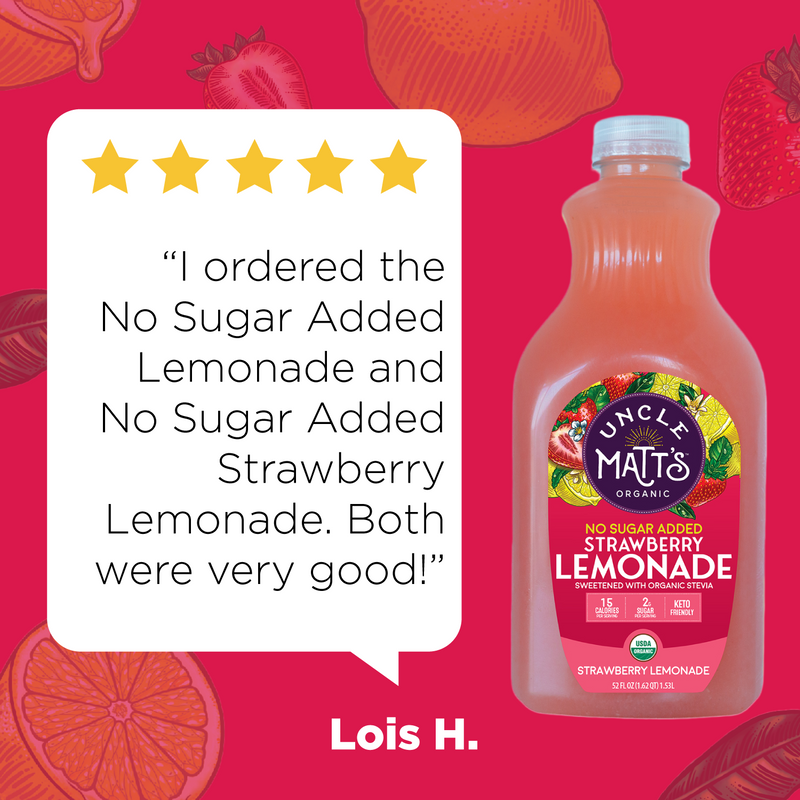 No Sugar Lemonade - Mixed Pack (4 Bottles)