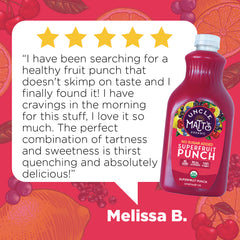 Organic Superfruit Punch 52oz (4 Bottles)