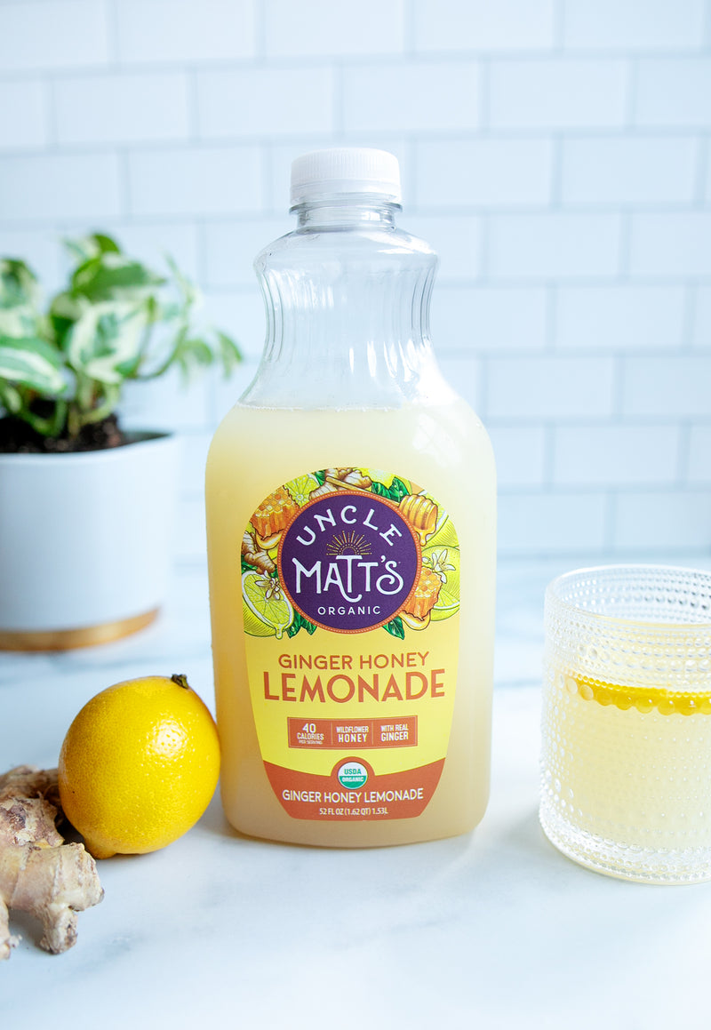 Ginger Honey Lemonade - 52oz (4 Bottles)