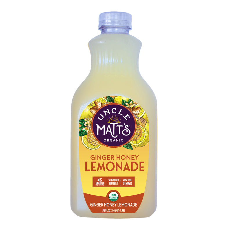 Ginger Honey Lemonade - 52oz (4 Bottles)