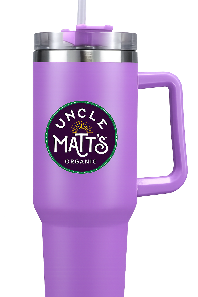 Uncle Matt's Purple Tumbler