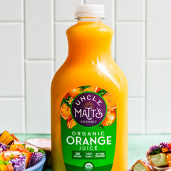 Organic Orange Juice with Pulp - 52oz (4 Bottles)