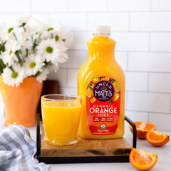 Organic Orange Juice 52oz (4 Bottles)