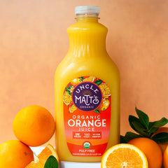 Organic Orange Juice 52oz (4 Bottles)