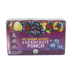 Superfruit Punch Juice Boxes - (8 Pack)