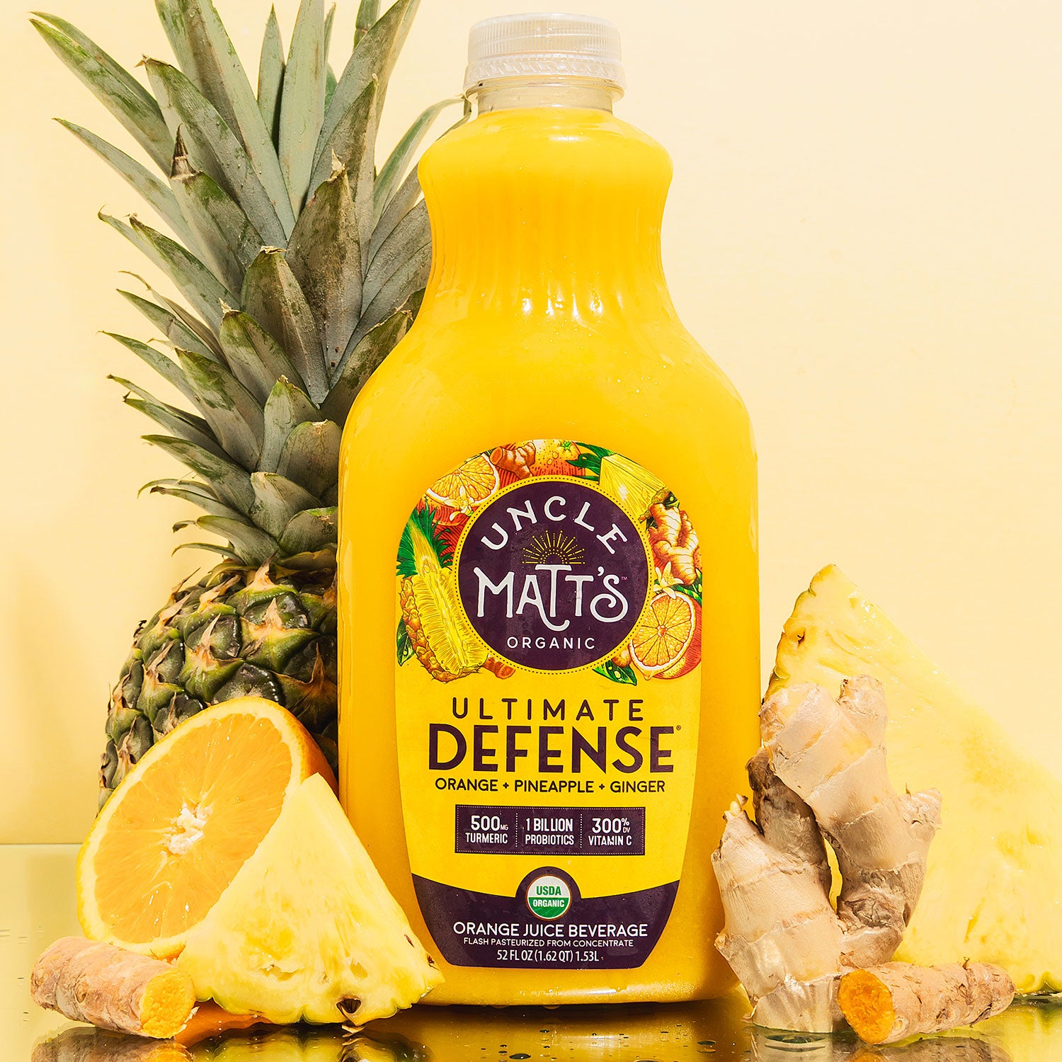 Organic Ultimate Defense 52oz (4 Bottles) Uncle Matt's Organic
