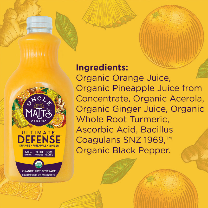 Organic Ultimate Combo 52oz - Mixed Pack (4 Bottles)