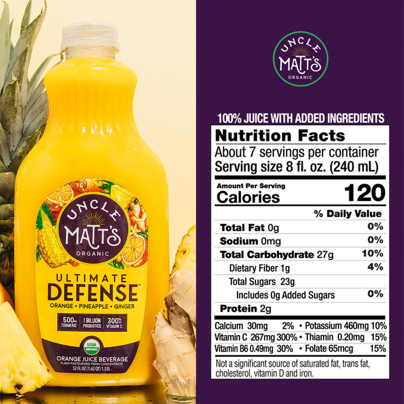Organic Ultimate Combo 52oz - Mixed Pack (4 Bottles)