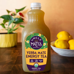 Organic Yerba Mate Energy Tea (4 Bottles)