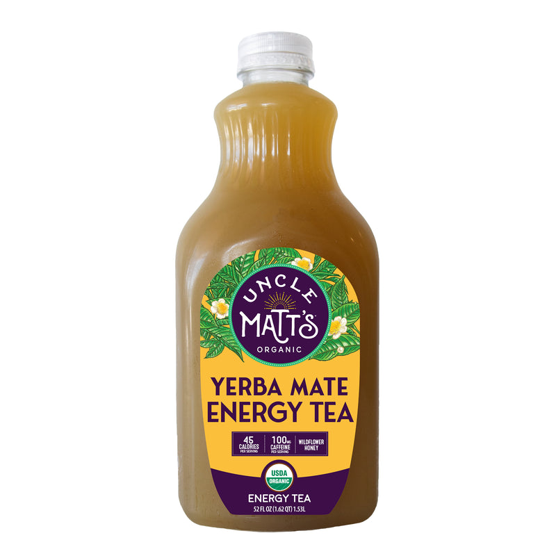 Organic Yerba Maté Energy Tea (4 Bottles)