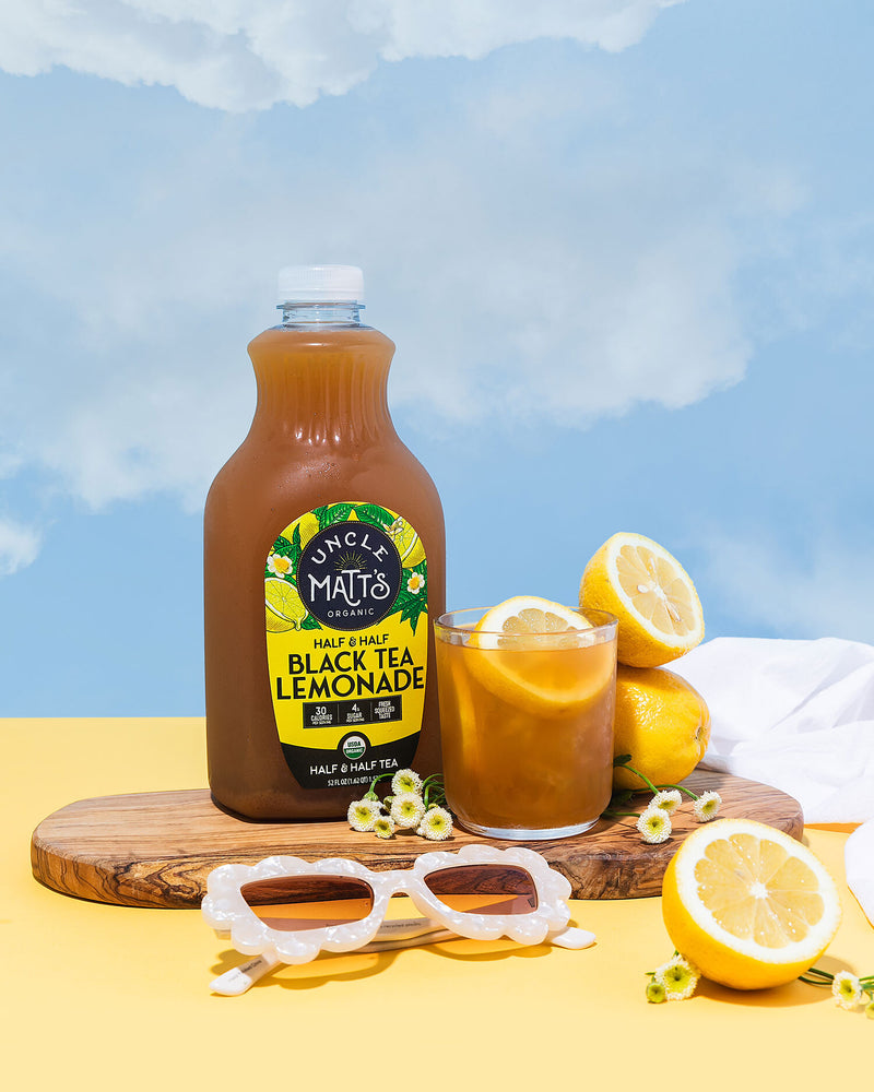 Organic Black Tea Lemonade (4 Bottles)