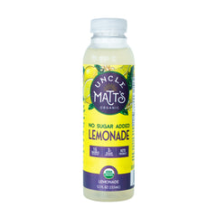 12oz Organic No Sugar Added Lemonade (6 pack)