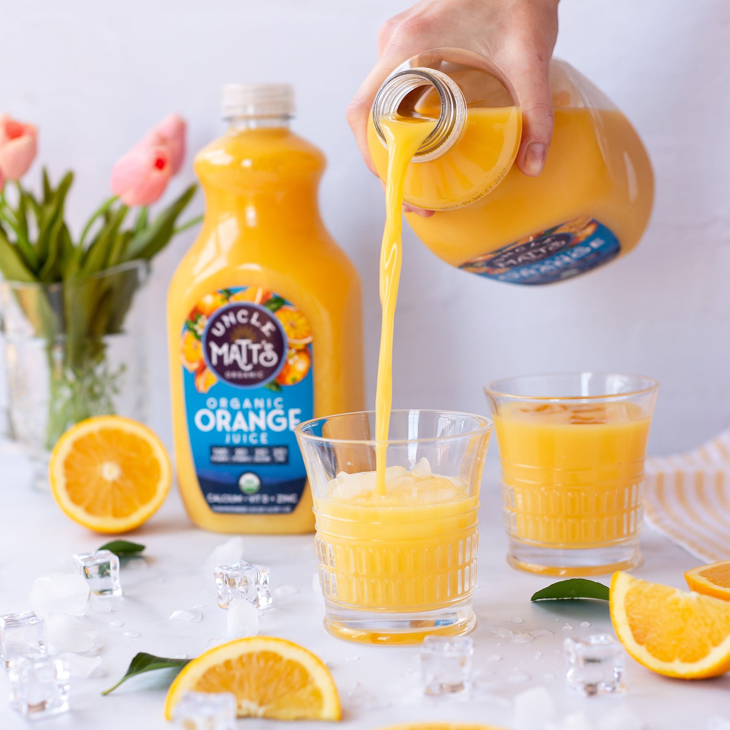 Organic Orange Juice with Calcium, Vitamin D, Zinc 52oz