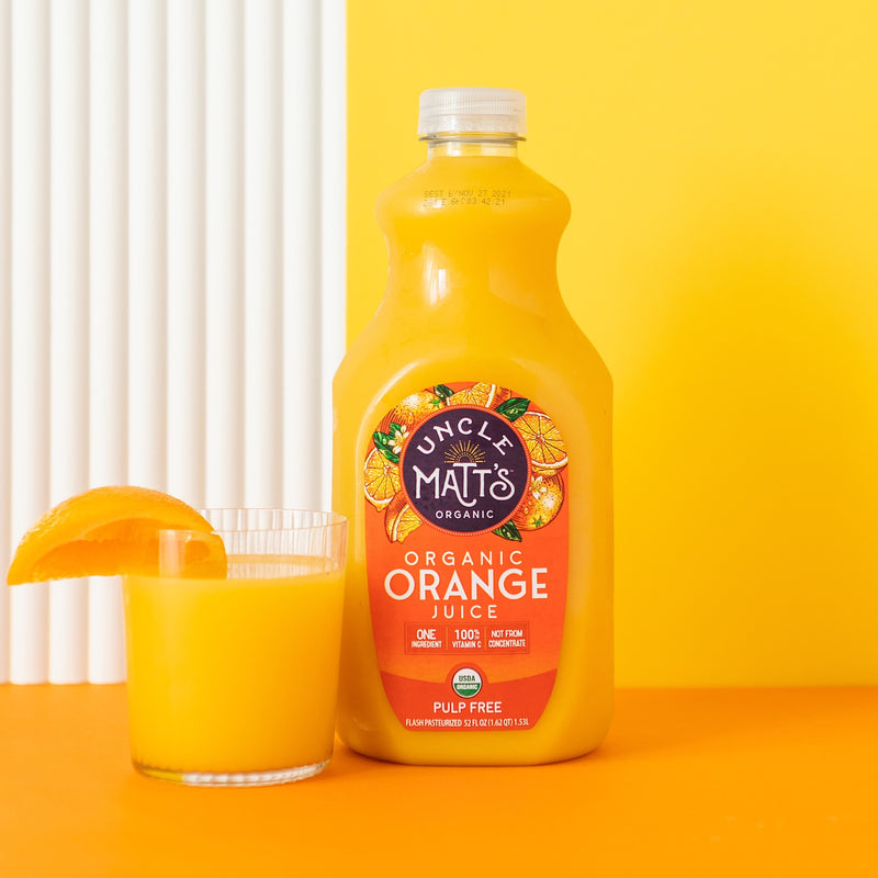 Organic Orange Juice 52 oz bottle - Cafe Pasquals All Products