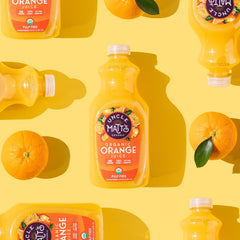 12oz Pulp Free Organic Orange Juice - (12 Pack)